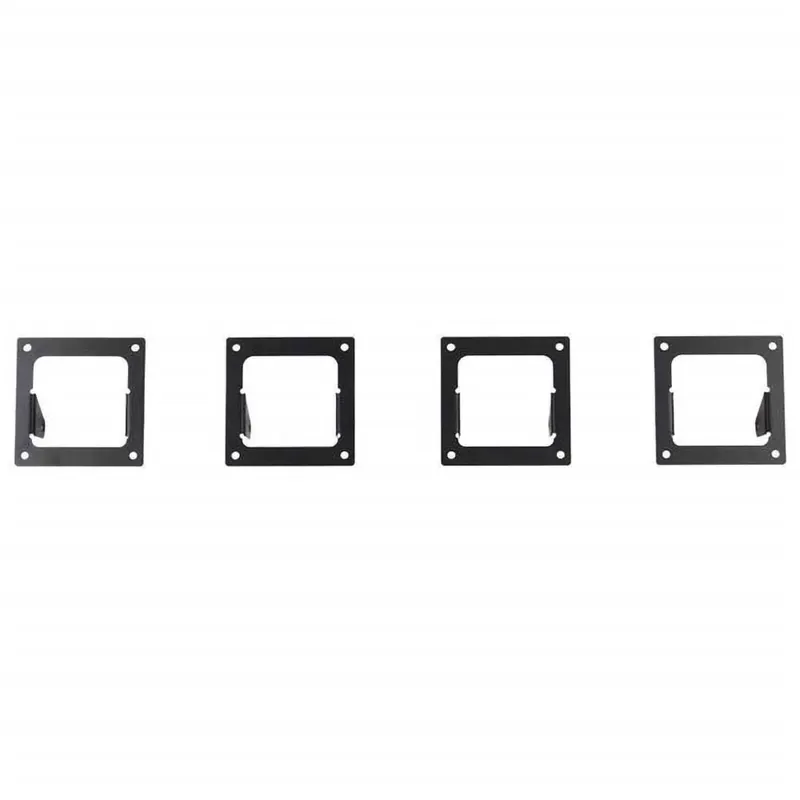 Adaptery mocowania czterech lamp LED Cube 3x3" na bok bagażnika dachowego Go Rhino SRM100 Okazja