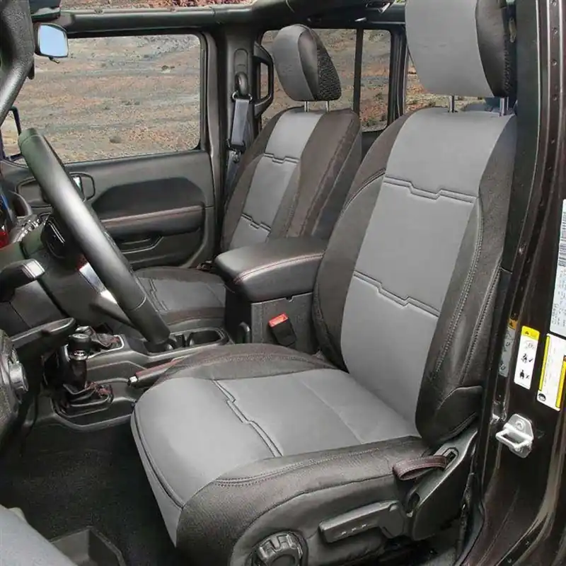 Tylko do końca tygodnia Komplet pokrowców na fotele neoprene black/charcoal Smittybilt GEN2