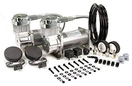 Niska cena 2 Kompresory VIAIR 380C Chrom - DUAL PACK