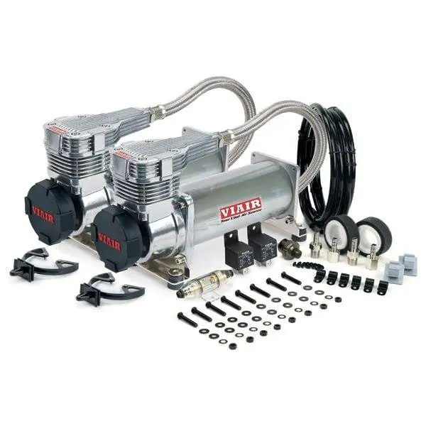 Tylko dziś 2 Kompresory VIAIR 485C Chrom - gen. 2 - DUAL PACK