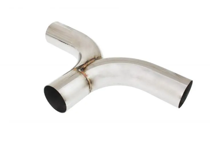 Trójnik wydechu 180st 51/63mm 304SS Zniżka