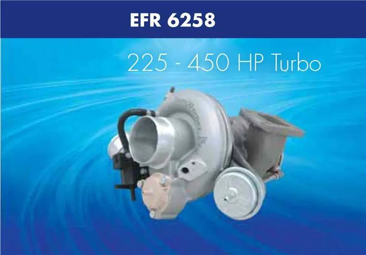 Szybka dostawa Turbosprężarka Borg Warner EFR-6258