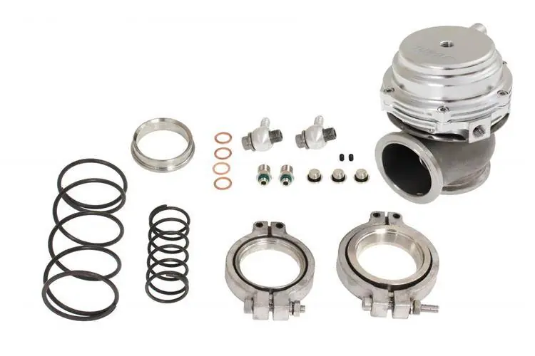 Wastegate zewnętrzny TurboWorks 44mm chłodzony wodą Srebrny Premium