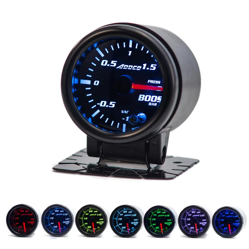 Kup online Zegar wskaźnik ADDCO 52mm Doładowanie Turbo Boost 1.5 Bar + czujnik