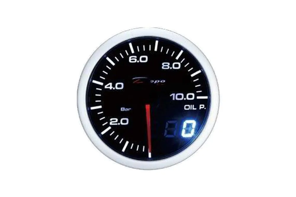 Zegar Wskaźnik Depo Dual 52mm Ciśnienie Oleju Kup teraz