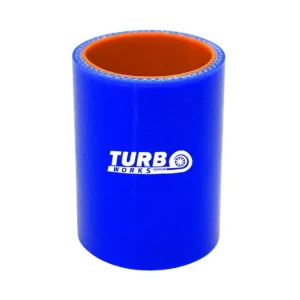 Zniżka Łącznik silikonowy TurboWorks Pro Niebieski 38mm