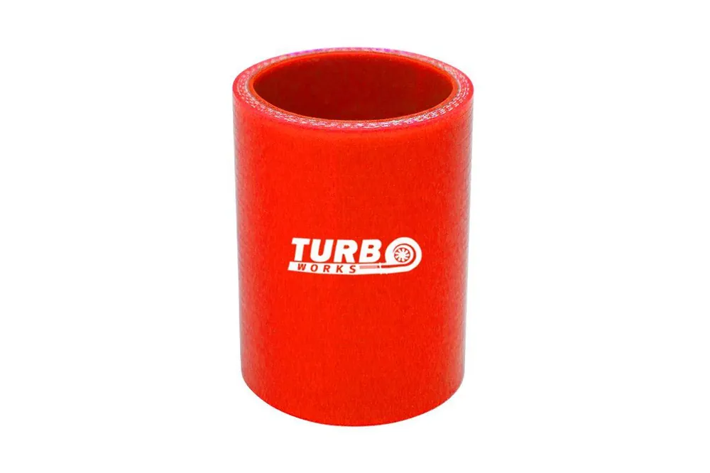 Ograniczona ilość Łącznik silikonowy TurboWorks Czerwone 70mm