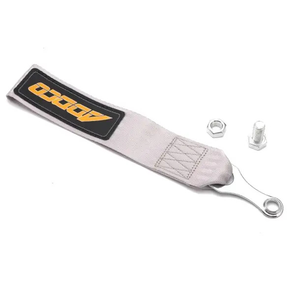 Nowy Pas / pętla holownicza (Tow Strap) ADDCO szary