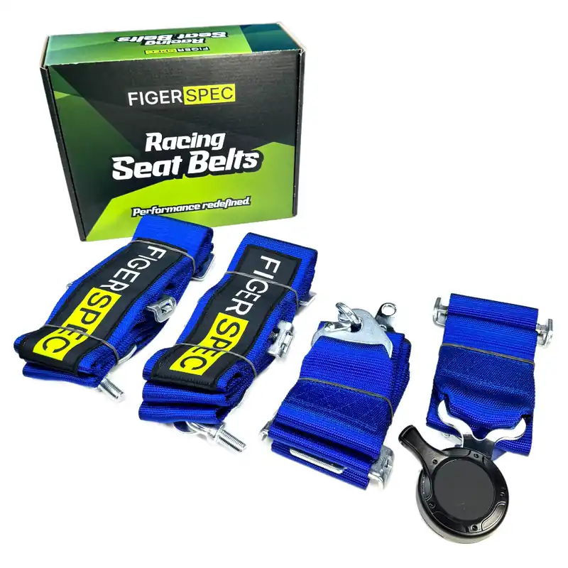 Pasy sportowe FigerSPEC Drift 3" 4P Quick Niebieskie Oferta czasowa