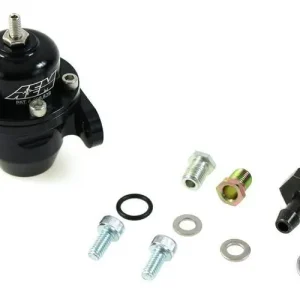 Bezpieczna płatność Regulator ciśnienia paliwa AEM Electronics 1000HP 1.5-4 Bar AN6 Czarny