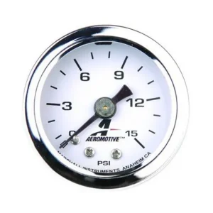 Łatwy zwrot Zegar Aeromotive - Fuel Pressure 0-1 Bar