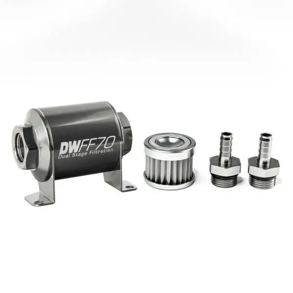 Wybór klientów Filtr paliwa DeatschWerks 5 mikronów 3/8" 70mm