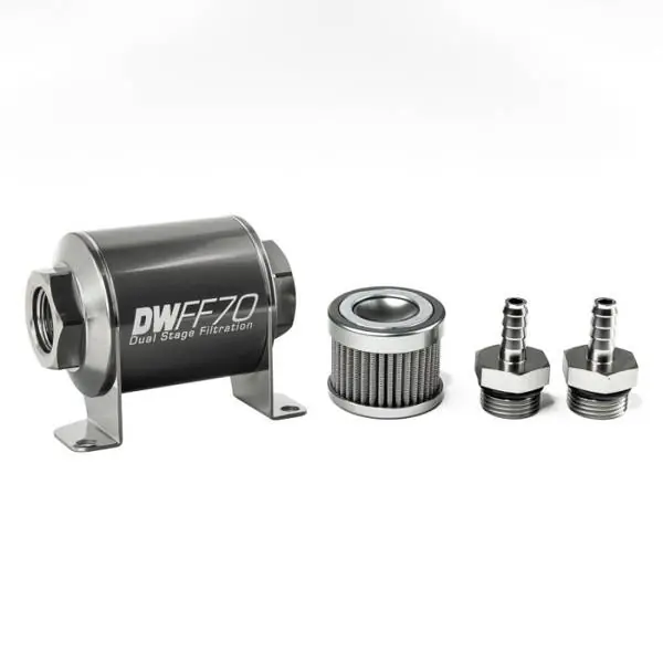 Bestseller Filtr paliwa DeatschWerks 100 mikronów 5/16" 70mm