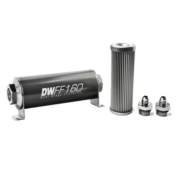 Filtr paliwa DeatschWerks 10 mikronów AN6 160mm Tylko dziś