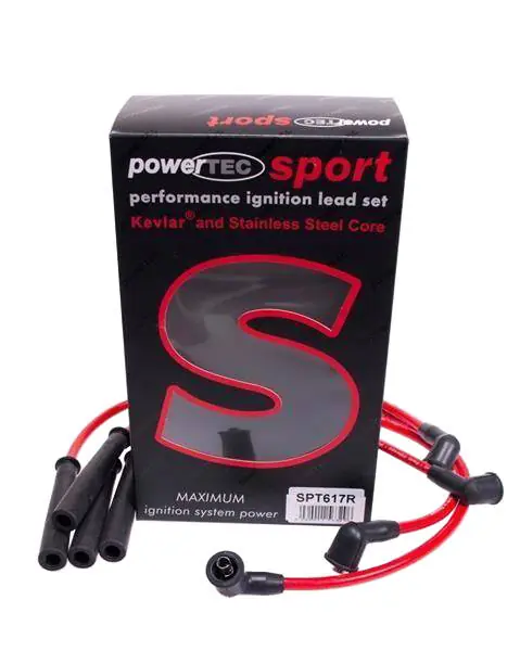 Łatwy zwrot Przewody zapłonowe PowerTEC DACIA DUSTER LADA NIVA MAZDA 626 1.4-2.0L 71-02 Niebieskie