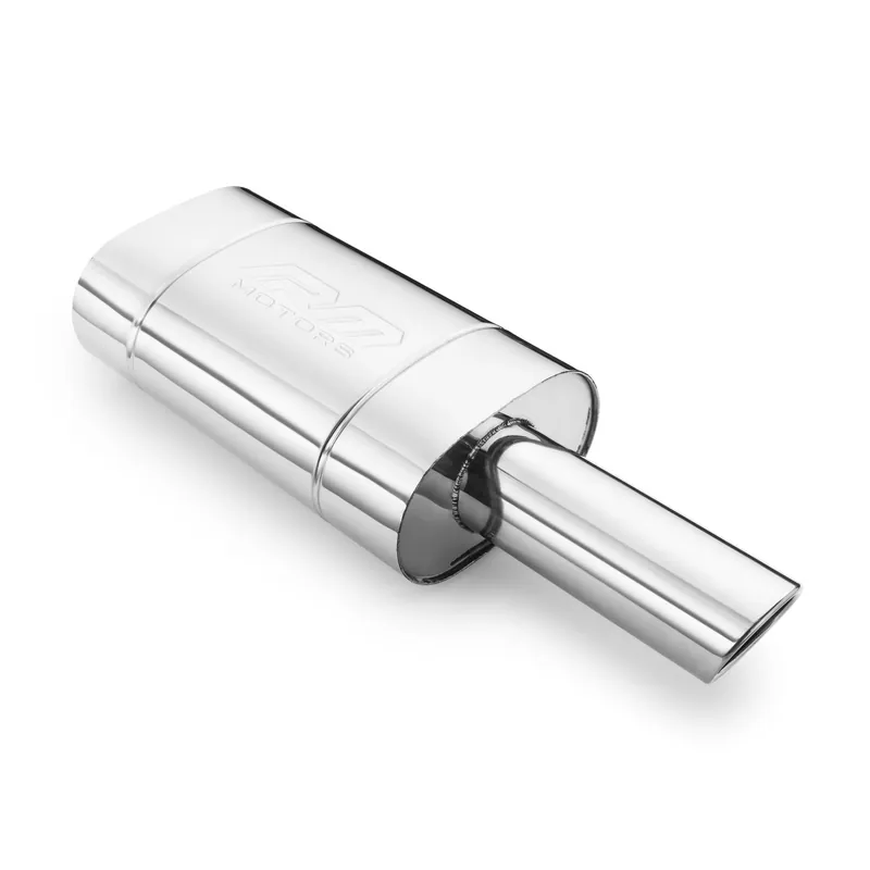 Szybka wysyłka Tłumik końcowy E113 dł. 400 mm wejście 70 mm / 2.75 cala RM Motors