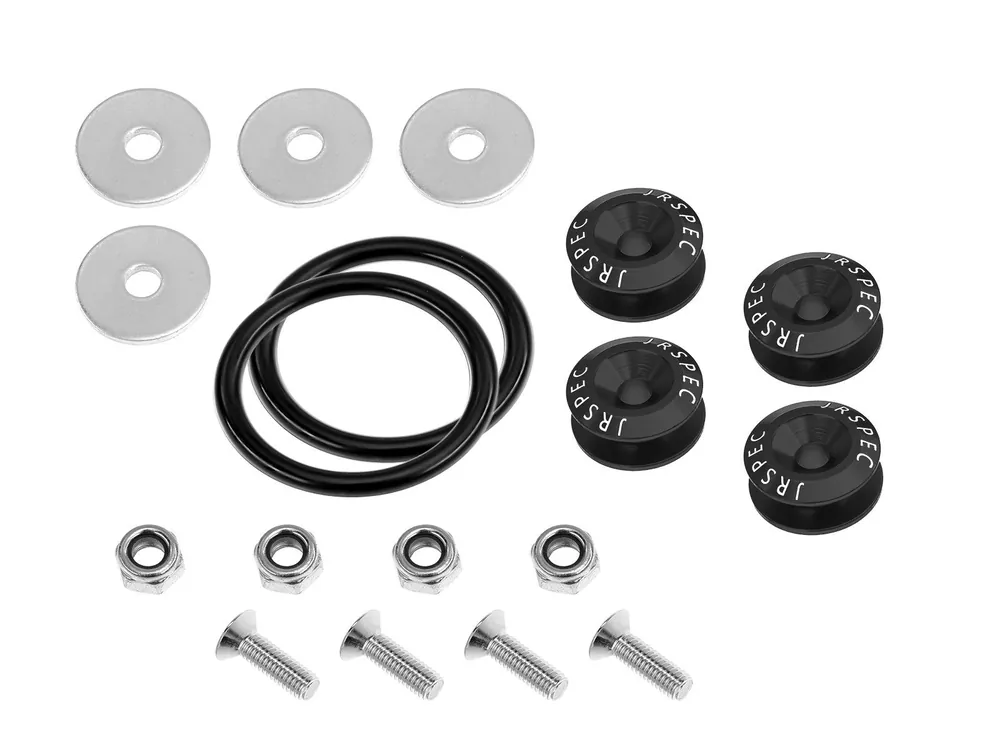 Zapinki Zderzaka Quick Release JRspec czarne Bezpieczne zakupy