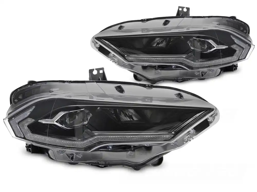 Zniżka Lampy przednie LED BLACK FORD MUSTANG 18-21