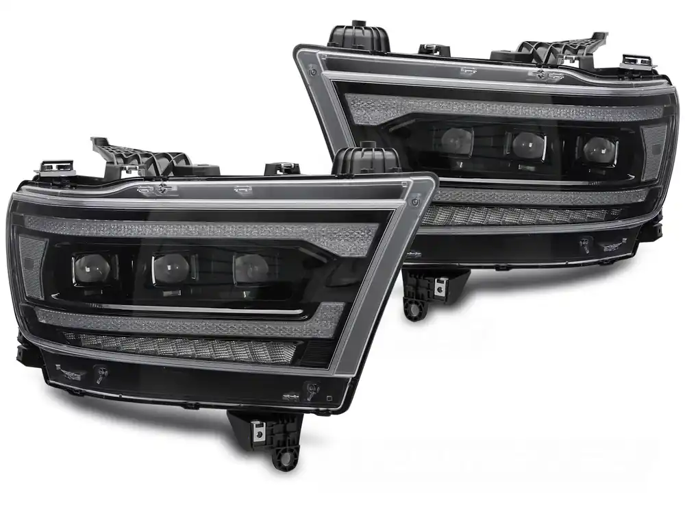 Premium Lampy przednie LED DODGE RAM 19-22