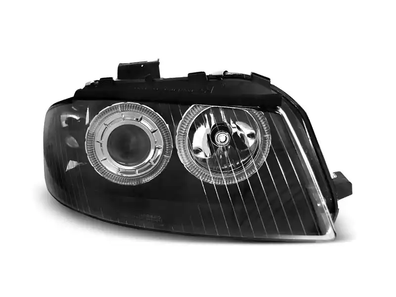 Lampy przednie ANGEL EYES BLACK AUDI A3 8P 05.03-03.08 Dodaj do koszyka