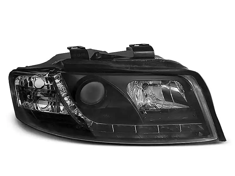 Zamów teraz Lampy przednie (+DRL) BLACK AUDI A4 10.00-10.04