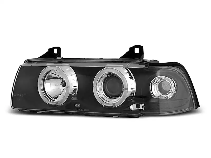 Taniej Lampy przednie ANGEL EYES BLACK BMW E36 12.90-08.99 S/C/T
