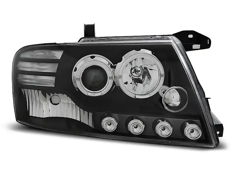 Obniżka ceny Lampy przednie MITSUBISHI PAJERO V60 00-06 ANGEL EYES BLACK