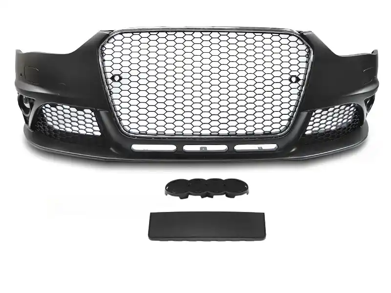 Zamów dziś Przedni zderzak SPORT CHROME BLACK PDC AUDI A4 B8 12-15