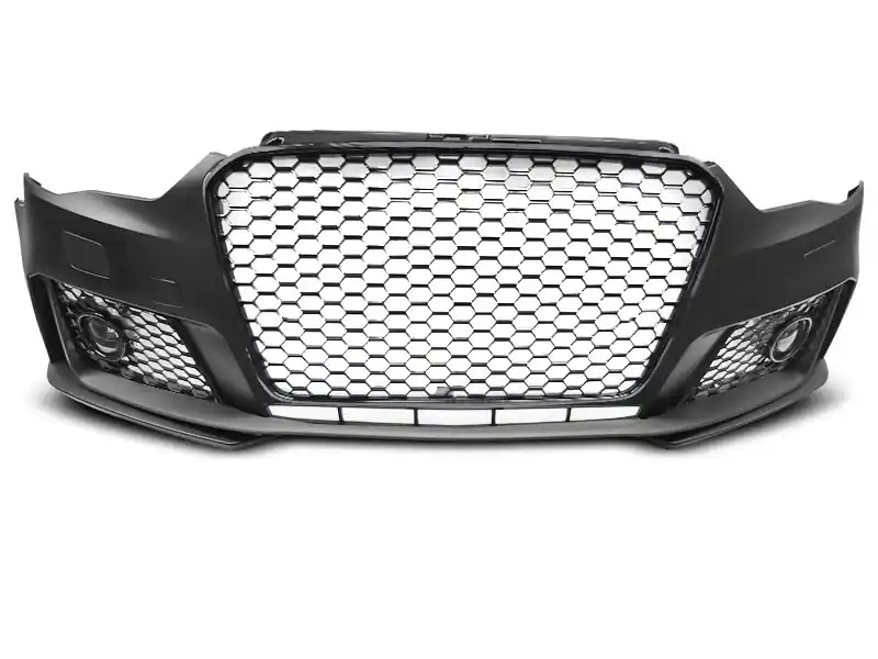Przedni zderzak SPORT GLOSSY BLACK AUDI A3 12-16 Super okazja