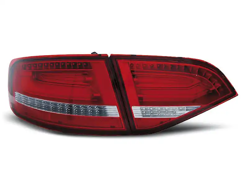 Oferta czasowa Lampy tylne LED RED WHITE AUDI A4 B8 08-11 AVANT