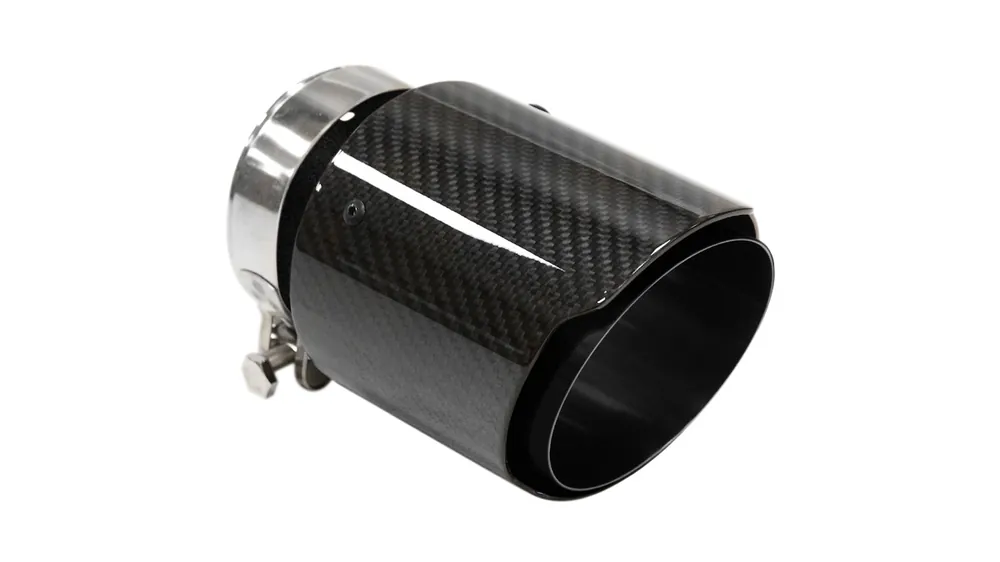Końcówka tłumika 89mm wejście 63mm Carbon Gloss Darmowy zwrot