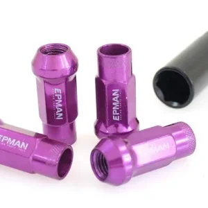 Nie przegap Nakrętki Epman JDM M12x1,25 Fioletowe (19szt). OUTLET