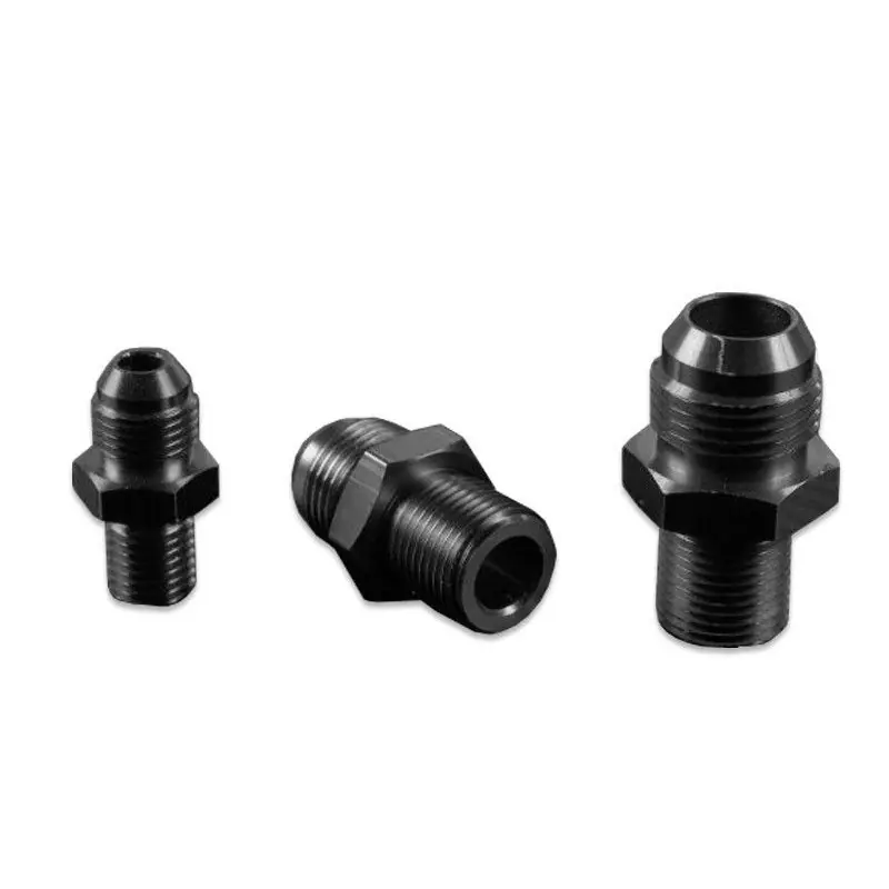Tani AN4 M8x1.5 Nypel adapter męsko męski Czarny FMIC
