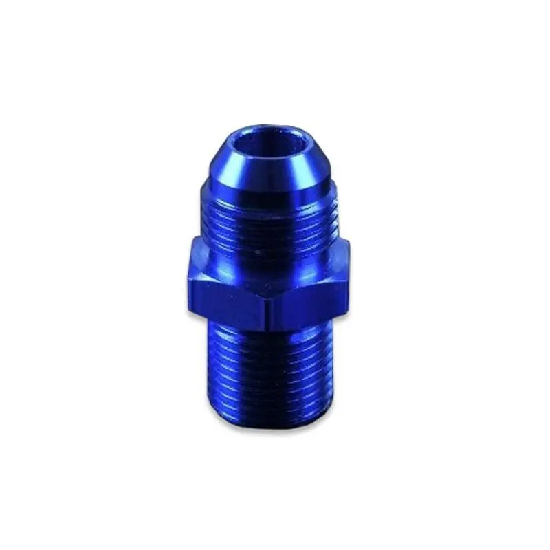 Tylko dziś AN4 M8x1.5 Nypel adapter męsko męski Niebieski FMIC