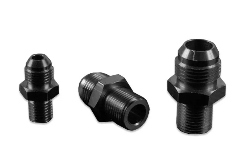 AN6 M14x1.5 Nypel adapter męsko męski Czarny FMIC Dostępne od ręki