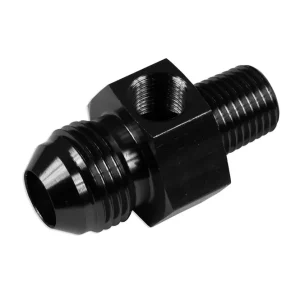 Zamów teraz AN6 3/8 NPT Nypel adapter z wejściem na czujnik 1/8 NPT Czarny FMIC