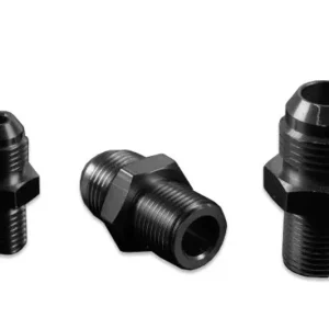 Zniżka AN4 1/4 NPT Nypel adapter męsko męski Czarny FMIC
