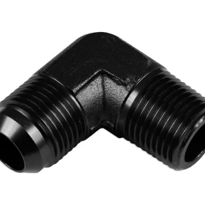 Zamów teraz AN6-1/8 NPT 90st Nypel adapter męsko-męski Czarny FMIC