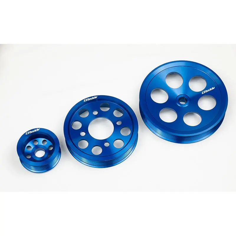 GReddy Aluminium Pulley Kit Toyota Chaser / Mark II / Cresta JZX100 / Soarer JZZ30 (1JZ-GTE VVT-i, 96-00) Oferta czasowa