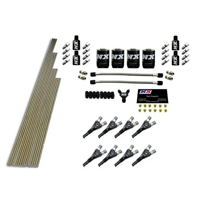 8-Cyl Shark Nozzle Intake Plumbing Kit with All Necessary Hardware Nitrous Express NX 13385 Kup online