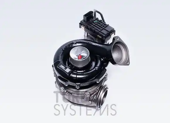 Hit cenowy Turbosprężarka Stage 2 TurboSystems BMW E60/E61 (525d / 530d / 730d) Ball Bearing