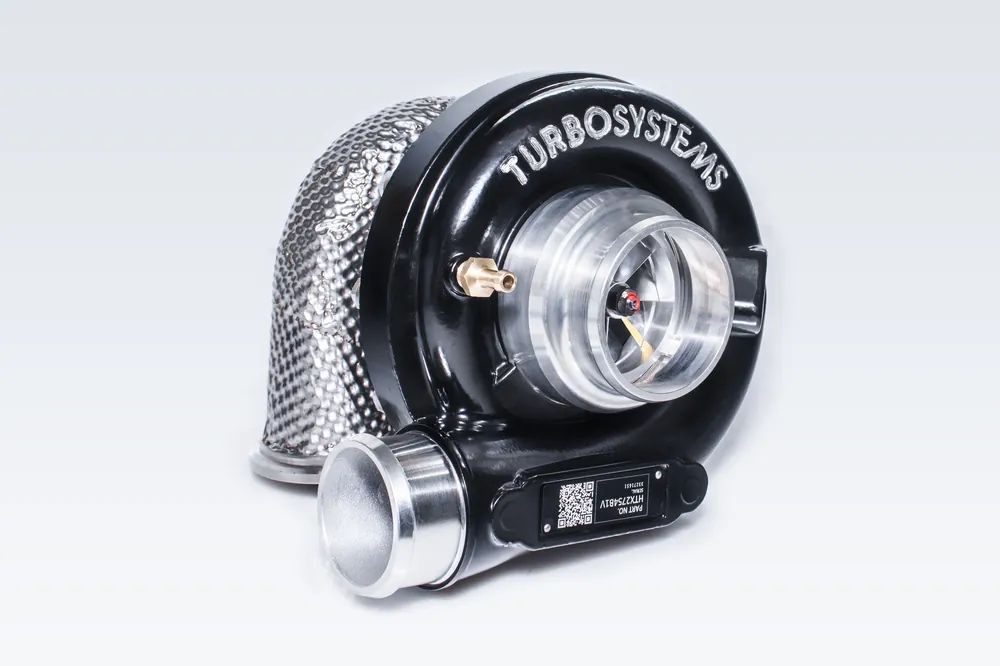 Premium Turbosprężarka TurboSystems HTX2754B1V air outlet 90 degrees