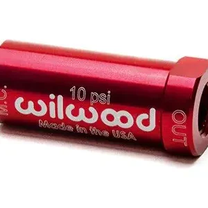 Zniżka Wilwood 260-13707 czerwony aluminiowy zawór ciśnieniowy hamulca resztkowego 10 PSI