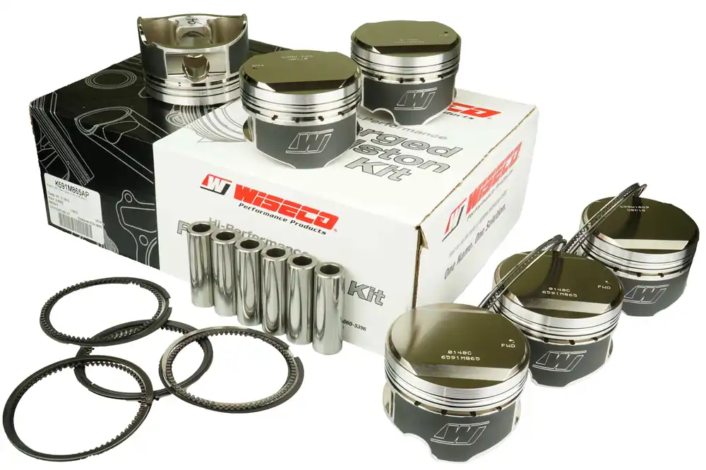 Kute tłoki silnika Wiseco, Mitsubishi Lancer Evolution EVO 4 5 6 7 8 9 / 1400HD E85 Series (85.00mm) STD, 10.5 CR Bezpieczne zakupy