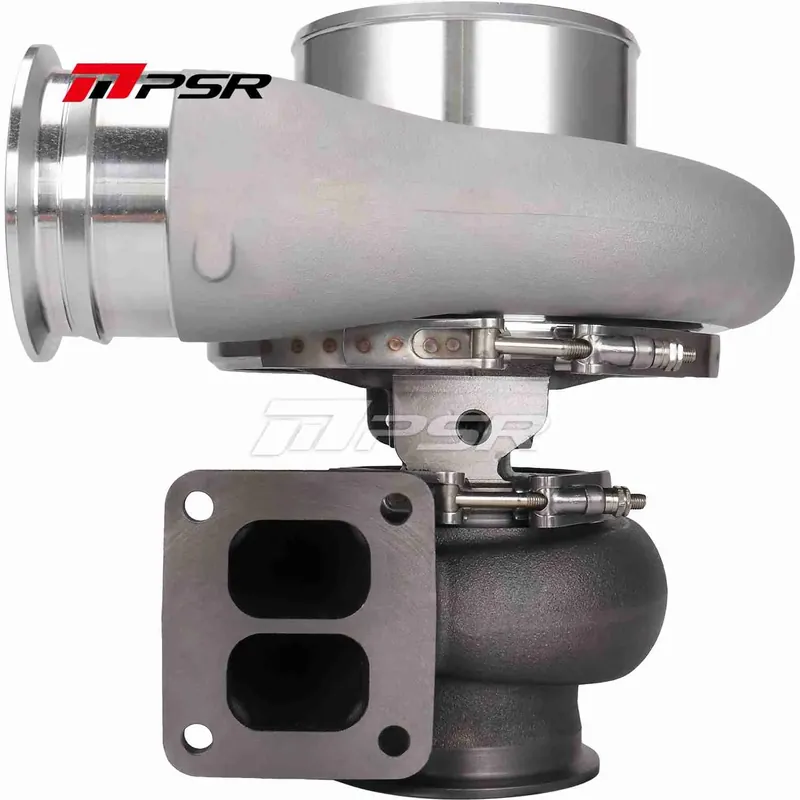 Turbosprężarka Pulsar PSR 485 1.45 T6 Divided wlot 3/4" Marmon wylot Turbine Wheel 101/91.3mm Łożyska ślizgowe Curved Point Milled Zniżka