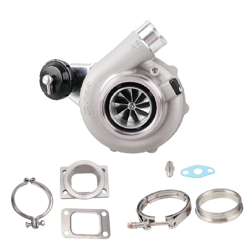 Dostępne od ręki Turbosprężarka Pulsar PSR 5455G 4" 660KM .49 T25 Wlot 3" V-Band Wylot IWG Łożyska kulkowe