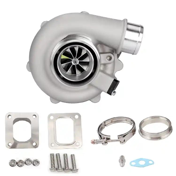 Nie przegap Turbosprężarka Pulsar PSR 5455G 660KM .82 Stal Nierdzewna T4 Wlot 3" V-Band Wylot Łożyska kulkowe