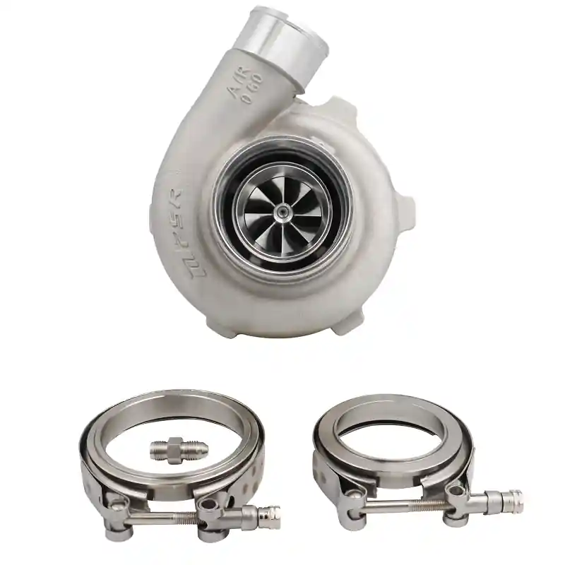 Turbosprężarka Pulsar PSR 2867 Gen2 550HP .82 2.5" V-Band Wlot 3" V-Band Wylot Stal Nierdzewna Łożyska kulkowe Wybór klientów