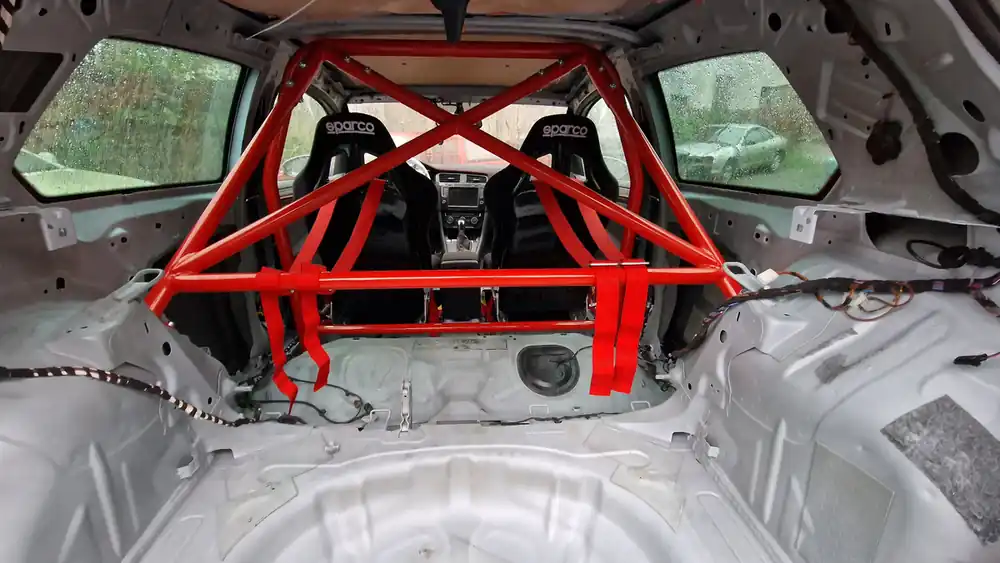 Rollbar skręcana pół klatka Mitsubshi Lancer Evo X Black Obniżka ceny