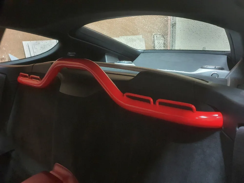 Ostatnia szansa Harness Bar Porsche Cayman 718 White